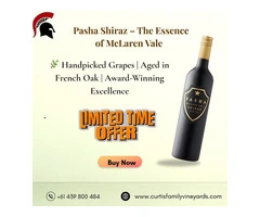 Pasha Wines – Luxury McLaren Vale Wines by Curtis Family Vineyards
