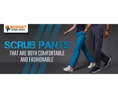 Get the comforatble and fashionable scrub pants