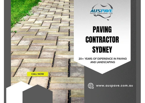 Paving Contractor Sydney