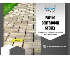 Paving Contractor Sydney