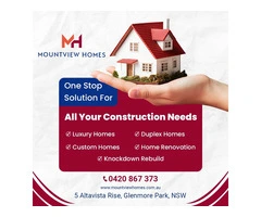 Modern Home Builders in North Kellyville | Mountview Homes