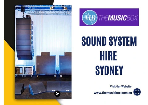 Sound System Hire Sydney