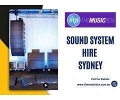 Sound System Hire Sydney