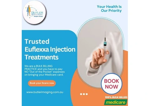 Trusted Euflexxa Injection Treatments at Butler Medical Imaging! (08) 9544 3999