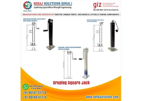 3 Point Tractor Linkage Assembly Parts, Jacks - 3/8