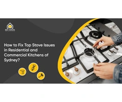 Common Stove Problems in Residential and Commercial Kitchens