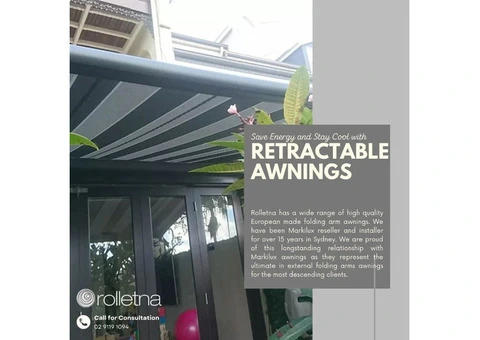Instant Shade, Instant Style Explore Modern Retractable Awnings