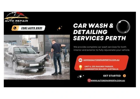 Detailing That Delivers! Perth Mobile Car Wash
