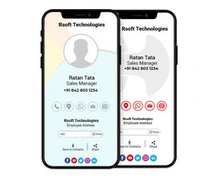 Digital Business Visiting Cards | Create, Customize & Share with RCards