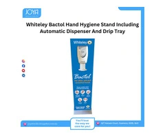 Whiteley Bactol Hand Hygiene Stand Including Automatic Dispenser And Drip Tray - Australia