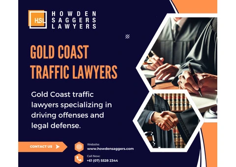 Find the right and helpful gold coast traffic lawyers
