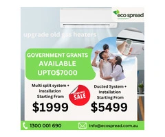 Upgrade to Energy-Efficient Heating with Government Grants up to $7000!