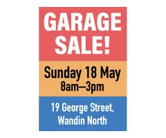 Huge quality garage sale - May 18 - 8am - Wandin North