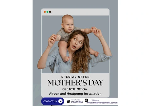 MOTHER’S DAY DEAL – GIVE HER THE COMFORT SHE DESERVES!
