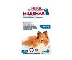 Buy Milbemax Allwormer Tablets For Large Dogs 5 To 25 Kg - Free Shipping