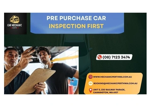 Smart Buyers Choose Pre Purchase Car Inspection – Get Yours Today