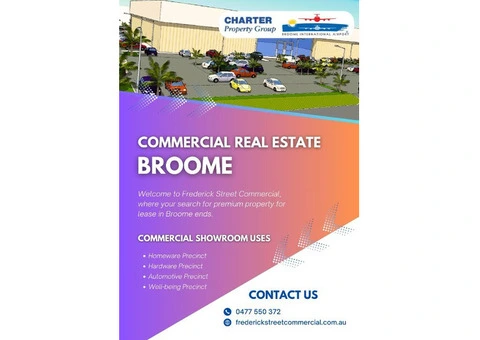 Commercial Real Estate Broome | Frederick Street Commercial
