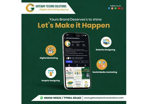 Top-Rated Digital Marketing Agency in Kurnool | Gateway Techno Solutions
