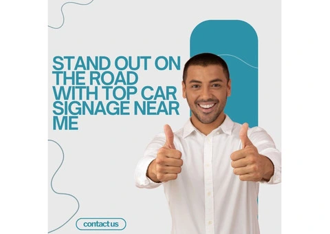 Local Car Signage Pros That Transform Your Vehicle into a Billboard
