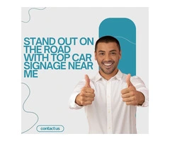 Local Car Signage Pros That Transform Your Vehicle into a Billboard