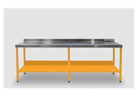 Put Efficiency On Wheels With A Stainless Steel Mobile Bench 