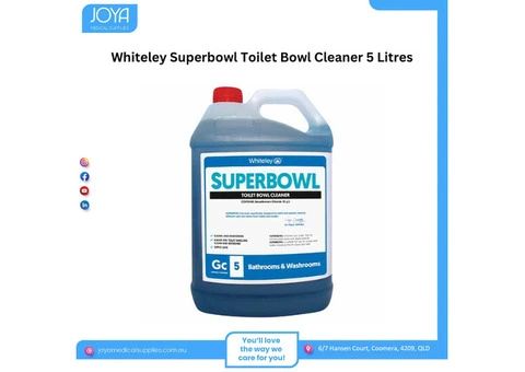Whiteley Superbowl Toilet Bowl Cleaner 5 Litres - Joya Medical Supplies