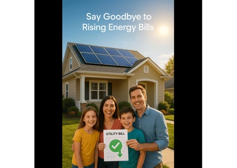 Say Goodbye to Rising Energy Bills with a Solar Panel System for Home 