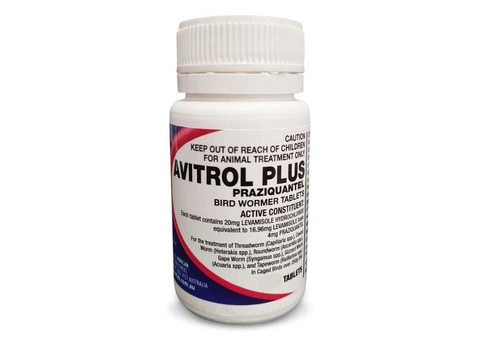 Avitrol Plus Wormer Tablets for Birds