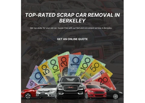 #1 Scrap Car Removal Company in Berkeley