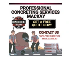 Affordable Concreting Services in Mackay | Pro Concreters Mackay