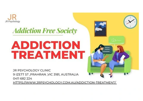 Addiction Treatment in Melbourne with JR Psychology