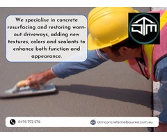 OTM Concrete Melbourne is an expert in concrete driveways and pavement in Melbourne.