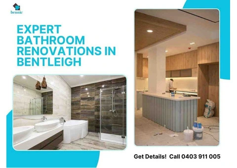 Expert Bathroom Renovations in Bentleigh | Bennic Homes