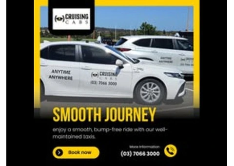 Surf Coast Transfers – Book Now for Safe Journey with Cruising Cabs