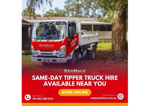 Get the Best Tipper Truck Hire Rates in Your Area