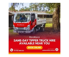 Get the Best Tipper Truck Hire Rates in Your Area