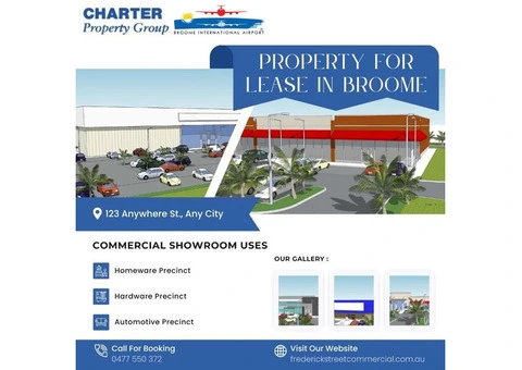 Property for Lease in Broome | Frederick Street Commercial
