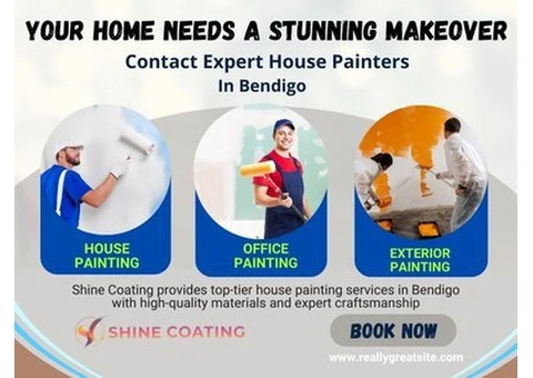 Expert House Painters In Bendigo - Shine Coating