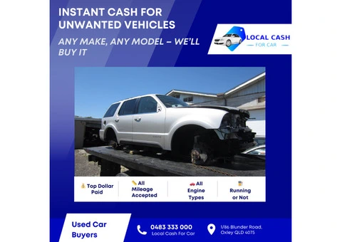Top Cash for Cars Brisbane – Sell Your Car Today! - 1/6