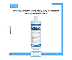 Whiteley Sansol Foaming Heavy Duty Disinfectant Bathroom Cleaner 1 Litre - Joya Medical Supplies