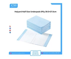 Halyard Half Size Underpads 5Ply 39.5×27.5cm - Joya Medical Supplies