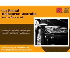 Car Rental Melbourne Australia