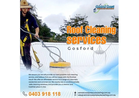 Hire our Experts for Roof Cleaning Services in Gosford