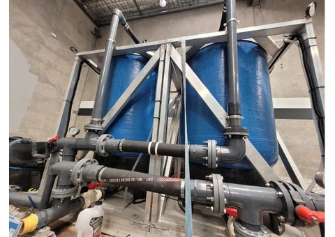 2001 Hino Ranger - Flat bed truck with a HIAB/Fassi 65 crane with filtration system - 3/17