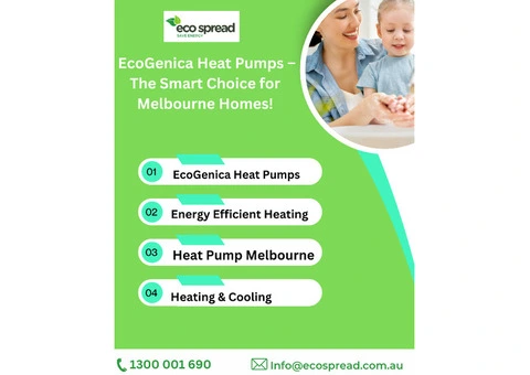 EcoGenica Heat Pumps – Melbourne’s Smartest Heating & Cooling Solution!