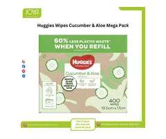 Huggies Wipes Cucumber and Aloe Mega Pack - Joya Medical Supplies