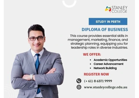 Enrol in Diploma in Business to Advance Your Career
