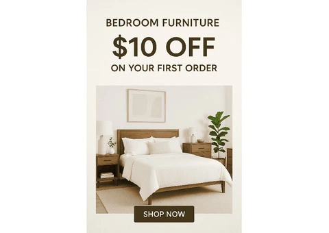 Top-Quality Bedroom Furniture – Fast Delivery Available
