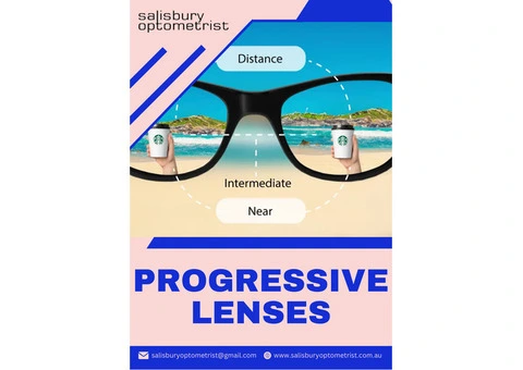 Experience Smooth Vision Transitions with Progressive Lenses