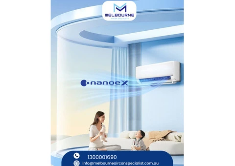 Breathe Pure with Panasonic Nanoe™ X – Installed by Melbourne’s Trusted Aircon Experts!